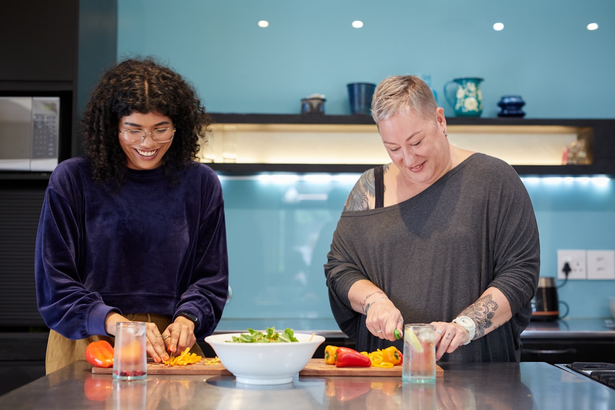 Knife skills and ingredient preparation